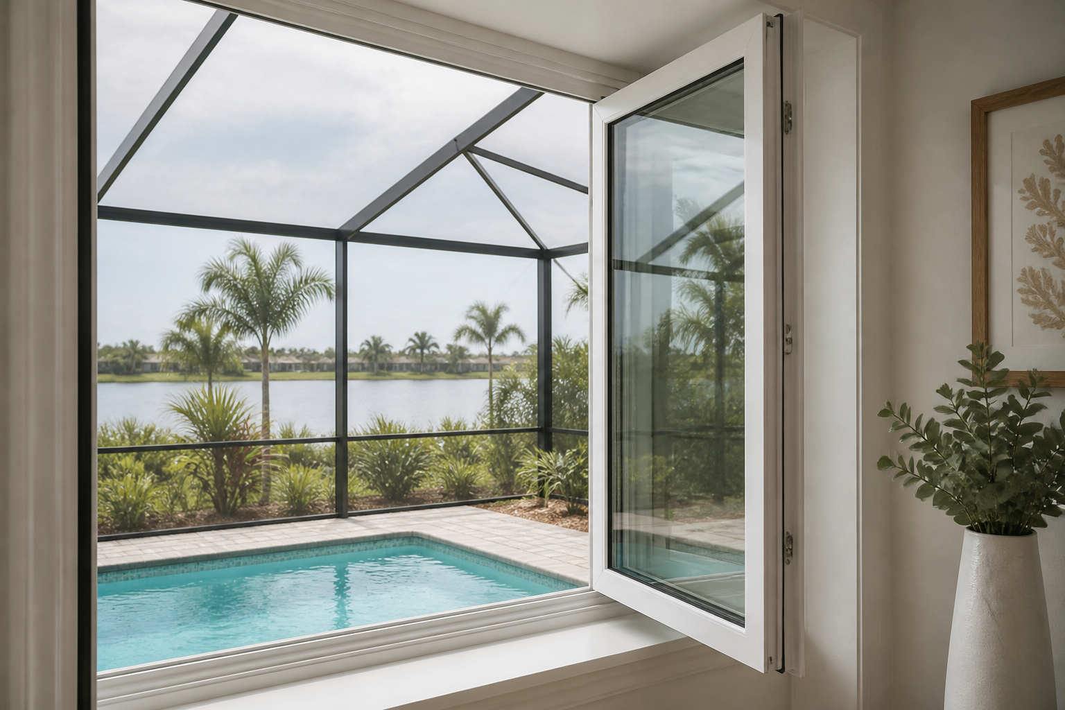 Casement Windows in Fort Pierce, FL | TruePane Windows & Doors - detail 1
