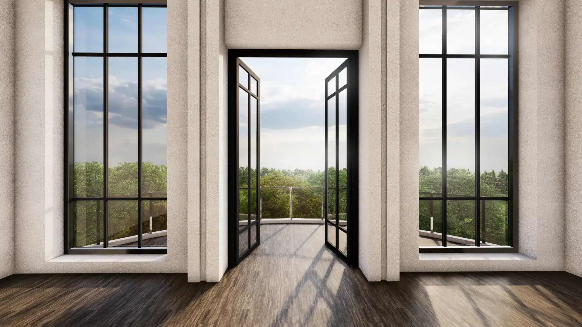 VLX 100 Double Swing / French Door in Fort Pierce, FL | TruePane Windows & Doors - detail 1