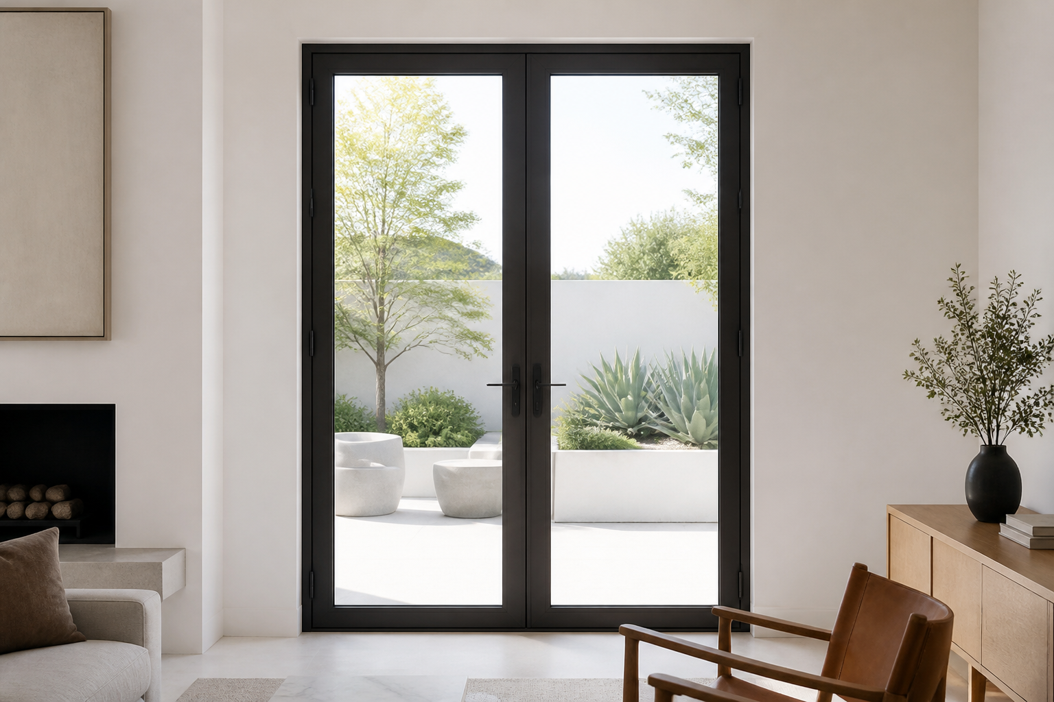 VLX 100 Double Swing / French Door in Fort Pierce, FL | TruePane Windows & Doors - detail 6